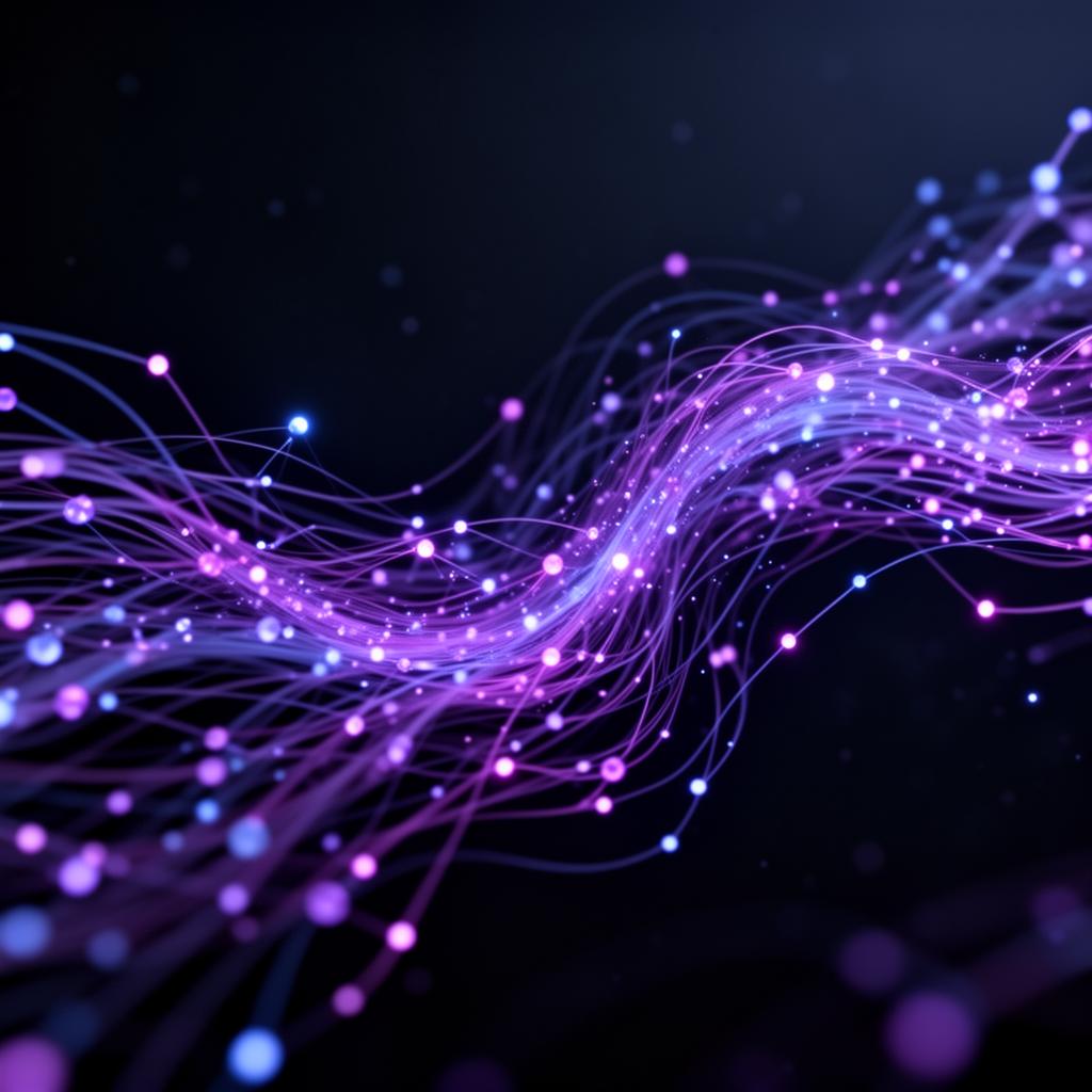 AI neural network visualization
