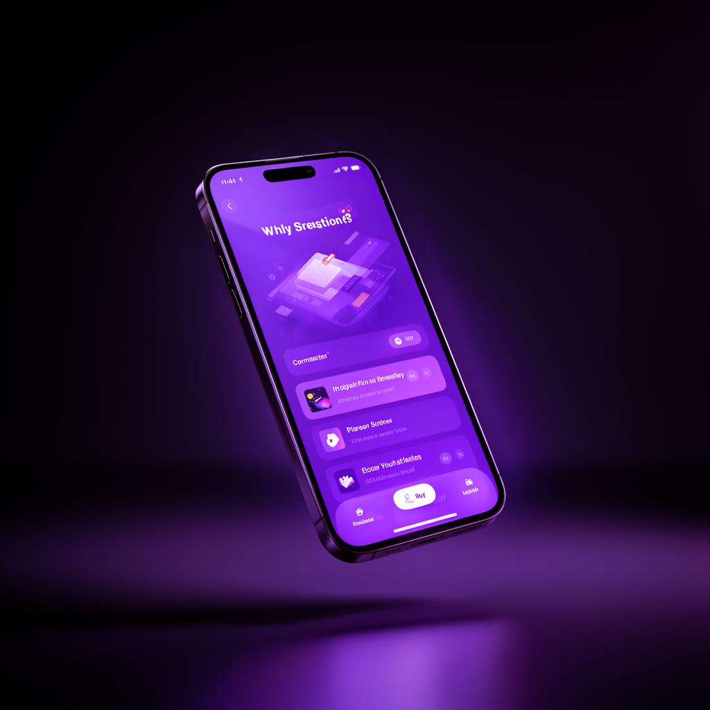 Premium mobile app interface designed by Syntaxlab